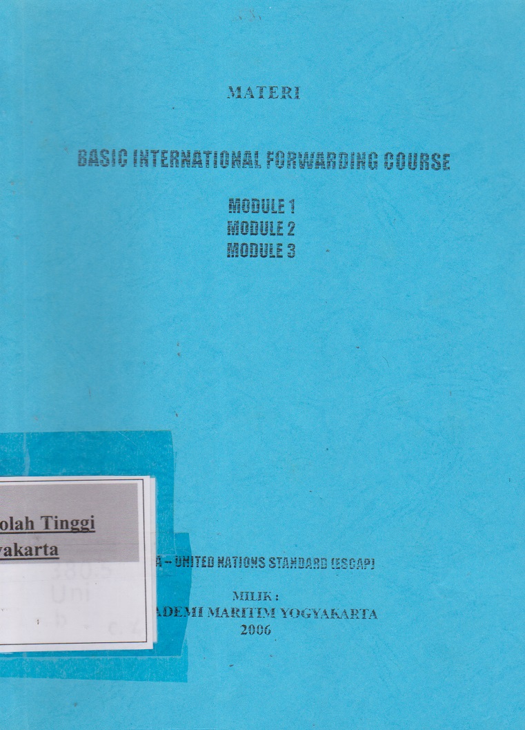 Materi Basic International Forwarding course Module 1 Module 2 Module 3
