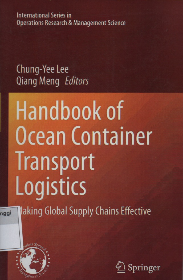 Handbook of Ocean Container Transport Logistics