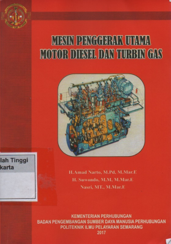 Mesin Penggerak Utama Motor Diesel Dan Turbin Gas
