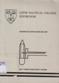 Leith Nautical college edinburgh :Hazardous cargo handling unit