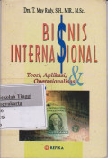 Bisnis Internasional Teori, Aplikasi & Operasionalisasi