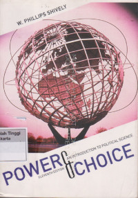 Power & Choice An Introduction to Political Science