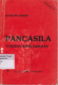 Pancasila Yuridis Kenegaraan