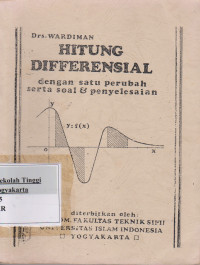 Hitung Diferensial dengan satu perubah serta soal & penyelesaian