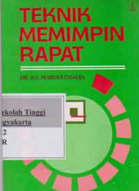 Teknik Memimpin Rapat