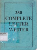 250 Complete Letter Writer