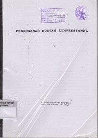 Penanganan Muatan Konvensional