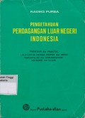 Pengetahuan Perdagangan Luar Negeri Indonesia