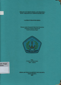 Laporan Praktik Kerja Prodi Permesinan Kapal : Perawatan mesin diesel AVK DSG43M2-4 Di PT.Lidah Buaya Group Magelang
