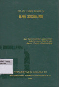 Islam Untuk Disiplin Ilmu Sosiologi