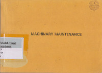 Machinary Maintenance