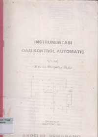 Instrumentasi dan kontrol automatis untuk perwira pelayaran besar