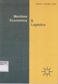 Maritime Economics & Logistics