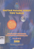 Daftar Pasang Surut Tide Tables Kepulauan Indonesia Indonesian Archipelago Tahun 2009