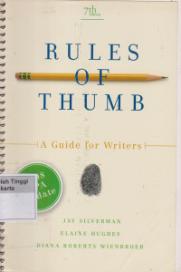 Rules of Thumb : A Guide for Writers