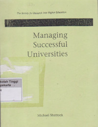 Managing Successful Universities