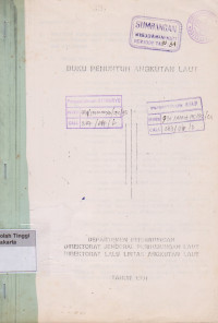 Buku Penuntun Angkutan Laut