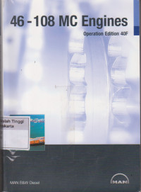 46 - 108 MC Engines Edition Operation Edition 40F