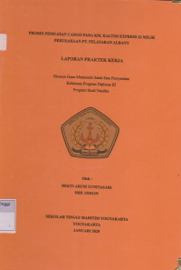 Laporan Proda D3 Studi Nautika : Proses pemuatan cargo pada KM.Kaltim express 22 milik perusahaan PT.Pelayaran Albany