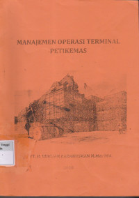 Manajemen Operasi Terminal Peti Kemas