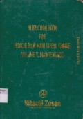 Instruction Book for Hitachi B & W Main Diesel Engine (Volume II, Maintenance)