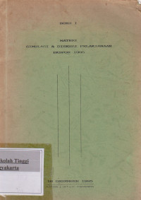 Materi Simulasi & Diskusi Pelaksanaan Ekspor 1995