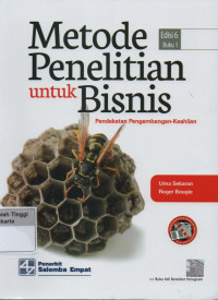 Metode Penelitian untuk bisnis  : pendekatan pengembangan - keahlian