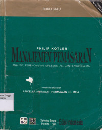 Manajemen Pemasaran : Analisis, Perencanaan, Implementasi dan Pengendalian