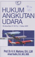 Hukum Angkutan udara berdasarkan UU RI No.1 Tahun 2009