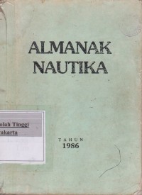 Almanak Nautika Tahun 1986