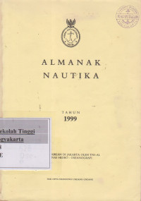 Almanak Nautika tahun 1999