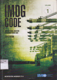 IMDG CODEVolume 1