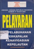 Undang - Undang Republik Indonesia Nomor 17 Tahun 2008 Tentang Pelayaran