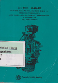 Motor Bakar : Soal-soal Ujian Negara Ahli Mesin Kapal A Berikut Penyelesaiannya