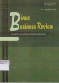 Binus Business review