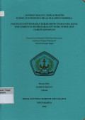 Laporan Praktik Kerja Prodi Permesinan Kapal : Perawatan sistem bahan bakar mesin utama pada kapal KMP Liberty 01 di Perusahaan PT Surya Timur Line Cabang Kayangan