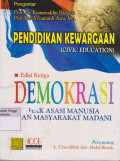 Pendidikan Kewargaan Demokrasi Hak asasi manusia Masyarakat madani