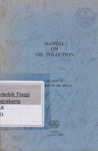 Manual on oil pollution