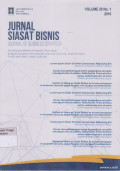 Jurnal SIasat bisnis Volume 20 No 1 2016