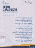 Jurnal Siasat Bisnis Volume 21 No 1 2017
