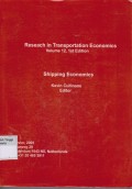 Reseach in Transportation economics Volume 12, 1ST Edition  : Shipping Economics