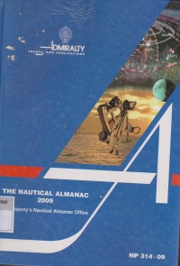 Admiralty The Nautical Almanac 2009