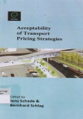Acceptability of Transport Pricing Strategies