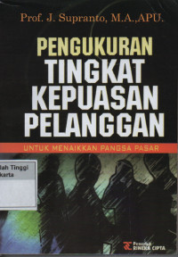 Pengukuran tingkat kepuasan pelanggan