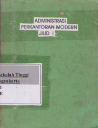 Administrasi Perkantoran Modern Jilid I