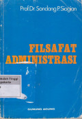 Filsafat Administrasi