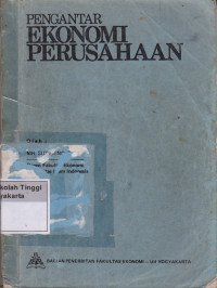 Pengantar Ekonomi Perusahaan