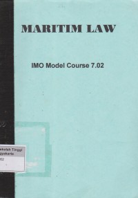 Maritim Law IMO Model Course 7.02