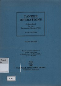 Tanker Operations A Handbook for the person - in - charge ( PIC )
