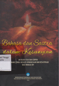 Bahasa dan sastra dalam kesunyian